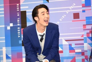 清水尋也、『電影少女VIDEO GIRL AI 2018』第一話試写＆記者会見に登場