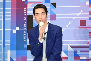 清水尋也、『電影少女VIDEO GIRL AI 2018』第一話試写＆記者会見に登場