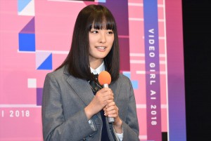 大友花恋、『電影少女VIDEO GIRL AI 2018』第一話試写＆記者会見に登場