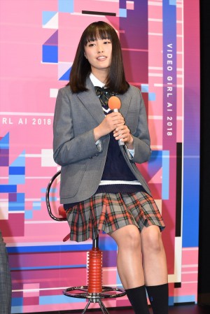大友花恋、『電影少女VIDEO GIRL AI 2018』第一話試写＆記者会見に登場