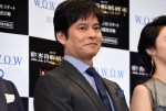 織田裕二、『連続ドラマW監査役 野崎修平』完成披露試写会に登壇