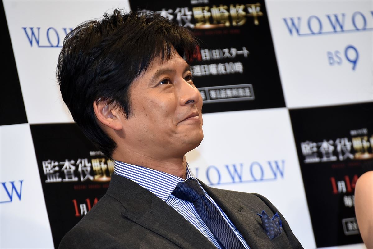 織田裕二、ベテランキャストとの共演に「どんどん顔面崩壊していきます」