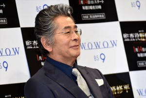 古谷一行、『連続ドラマW監査役 野崎修平』完成披露試写会に登壇