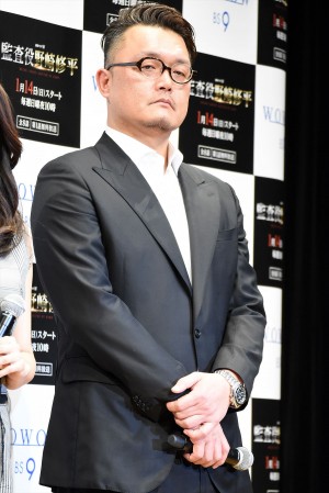 権野元監督、『連続ドラマW監査役 野崎修平』完成披露試写会に登壇