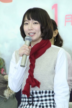 吉岡里帆、『きみが心に棲みついた』制作発表会にて