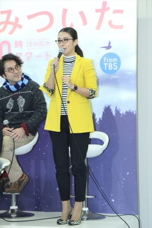 鈴木紗理奈、『きみが心に棲みついた』制作発表会にて