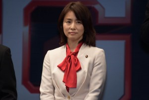 石田ゆり子、『BG～身辺警護人～』プレミアム試写会＆制作発表記者会見に登場