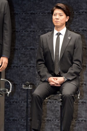 上川隆也、『BG～身辺警護人～』プレミアム試写会＆制作発表記者会見に登場