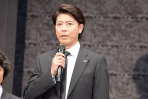 上川隆也、『BG～身辺警護人～』プレミアム試写会＆制作発表記者会見に登場