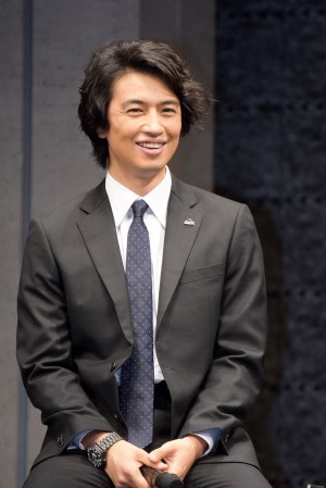 斎藤工、『BG～身辺警護人～』プレミアム試写会＆制作発表記者会見に登場