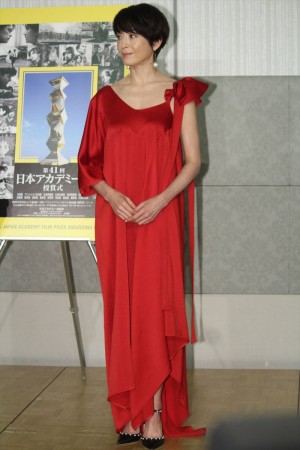 宮沢りえ、「第41回日本アカデミー賞」優秀賞発表記者会見に出席