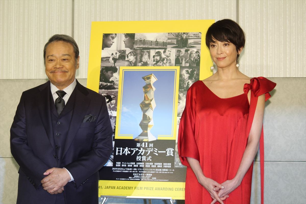 第41回日本アカデミー賞、『三度目の殺人』『関ヶ原』が最多10部門で受賞