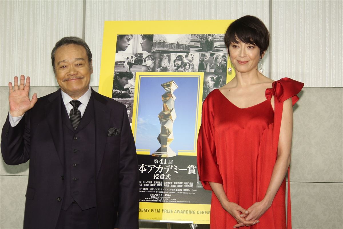 第41回日本アカデミー賞、『三度目の殺人』『関ヶ原』が最多10部門で受賞