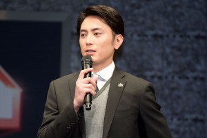 間宮祥太朗、『BG～身辺警護人～』プレミアム試写会＆制作発表記者会見に登場