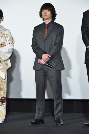 染谷将太、『空海―KU‐KAI―美しき王妃の謎』ジャパンプレミアに登壇