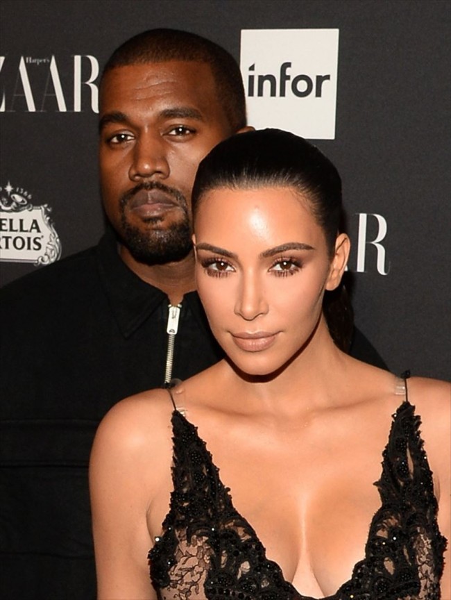 キム・カーダシアン Kim Kardashian、カニエ・ウェスト Kanye West