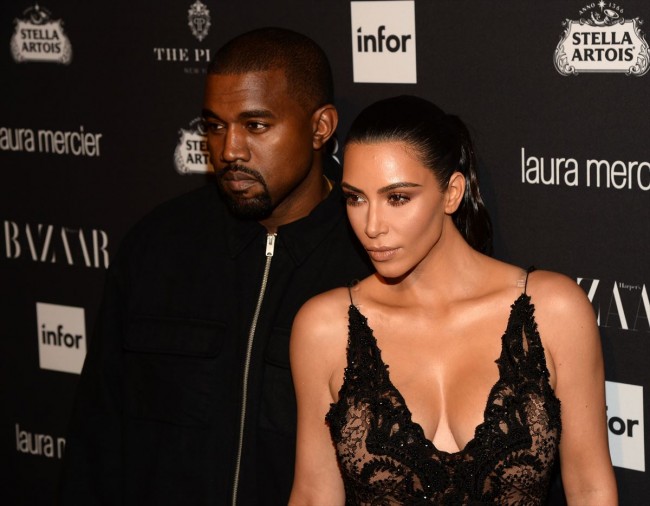 キム・カーダシアン Kim Kardashian、カニエ・ウェスト Kanye West