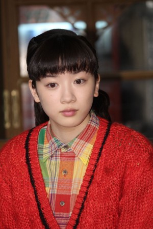 永野芽郁、連続テレビ小説『半分、青い。』スタジオ取材会に登場