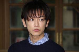 佐藤健、連続テレビ小説『半分、青い。』スタジオ取材会に登場