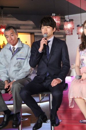 白洲迅、『明日の君がもっと好き』記者会見に出席