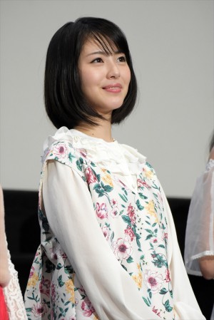 浜辺美波、『咲‐Saki‐阿知賀編 episode of side‐A』公開初日舞台挨拶に登壇