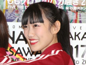 『ももいろクローバーZ 2018 OPENING ～新しい青空へ～』ライブ前に囲み会に出席した高城れに