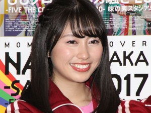 『ももいろクローバーZ 2018 OPENING ～新しい青空へ～』ライブ前に囲み会に出席した佐々木彩夏