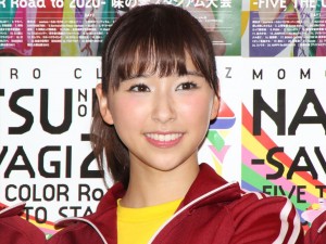 『ももいろクローバーZ 2018 OPENING ～新しい青空へ～』ライブ前に囲み会に出席した玉井詩織