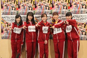 『ももいろクローバーZ 2018 OPENING ～新しい青空へ～』ライブ前に囲み会に出席したももいろクローバーZ