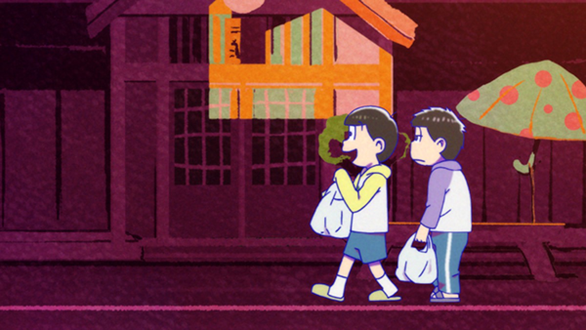 『おそ松さん』第16話、松野家の隣に“かわい子ちゃん”!? 場面写真解禁