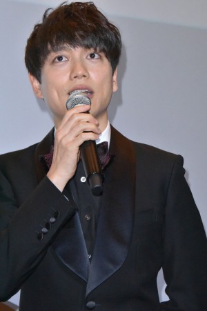 山崎育三郎、『レオン』完成披露試写会 舞台挨拶に登壇