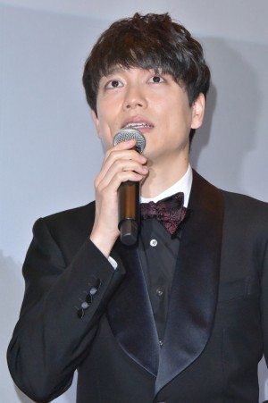 山崎育三郎、『レオン』完成披露試写会 舞台挨拶に登壇