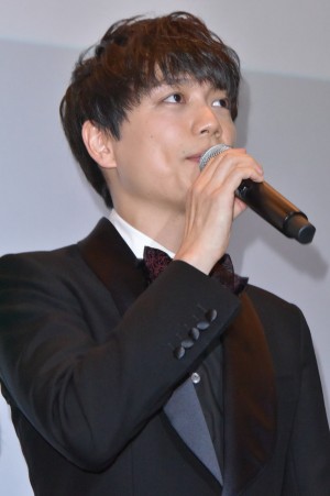 山崎育三郎、『レオン』完成披露試写会 舞台挨拶に登壇