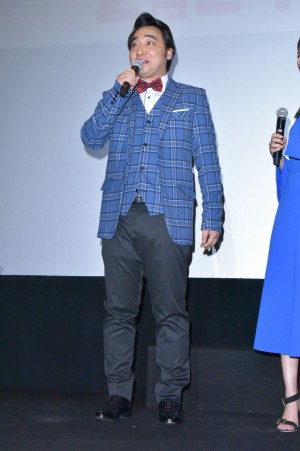 斉藤慎二（ジャングルポケット）、『レオン』完成披露試写会 舞台挨拶に登壇