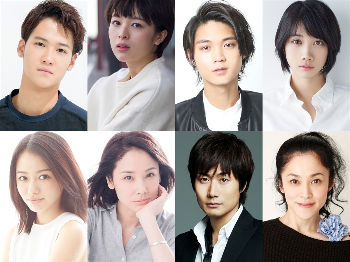 (左上から)葉山奨之、清野菜名、磯村勇斗、松本穂香。(左下から)山本舞香、吉田羊、戸次重幸、濱田マリ