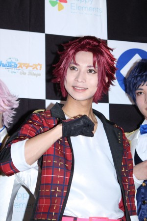 谷水力、『あんさんぶるスターズ！オン・ステージ』～To the Shining future～囲み会見に登場