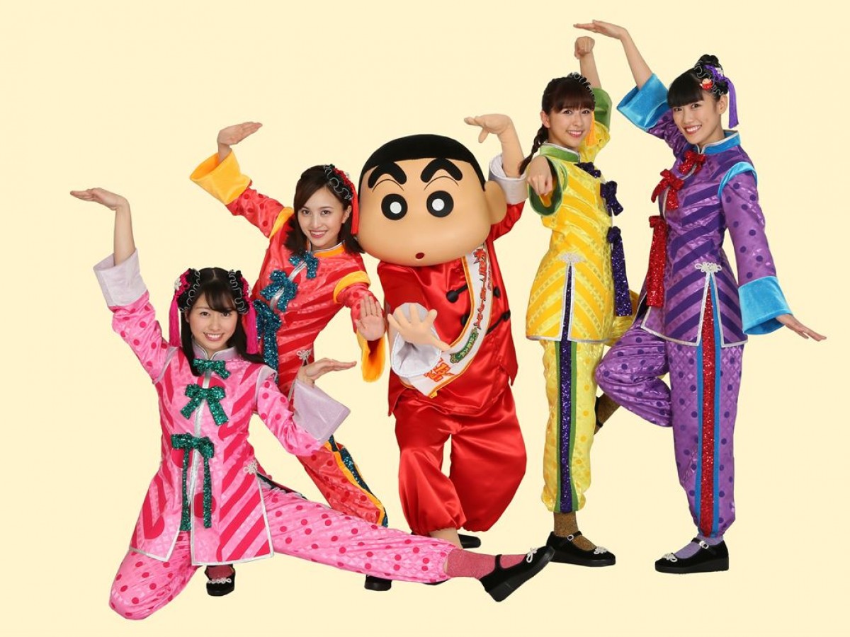 新体制ももクロ、初仕事はしんちゃんと! 映画『クレしん』主題歌&ゲスト声優出演