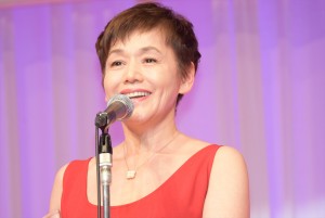 大竹しのぶ、「第29回 日本ジュエリーベストドレッサー賞」授賞式に登壇