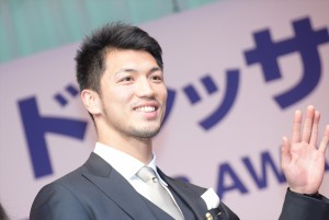 村田諒太、「第29回 日本ジュエリーベストドレッサー賞」授賞式に登壇