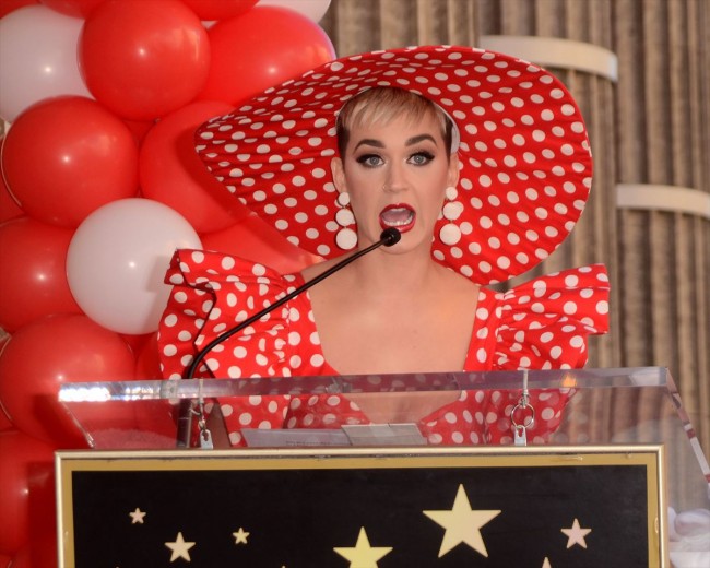 ケイティ・ペリー、Katy Perry （Star on the Hollywood Walk of Fame for Minnie Mouse， 2018）