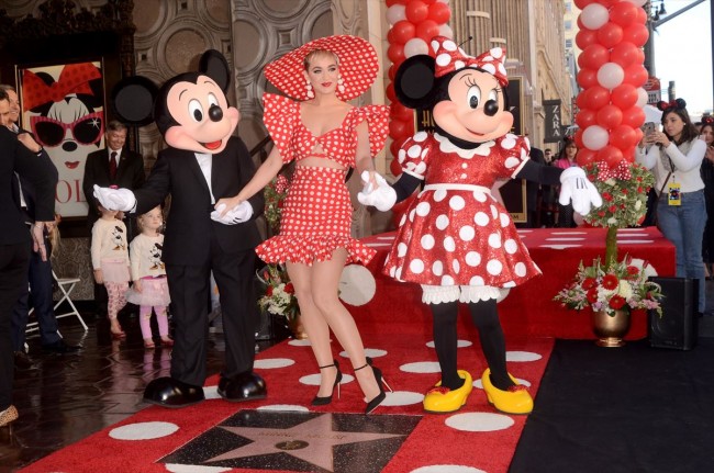 ケイティ・ペリー、Katy Perry （Star on the Hollywood Walk of Fame for Minnie Mouse， 2018）