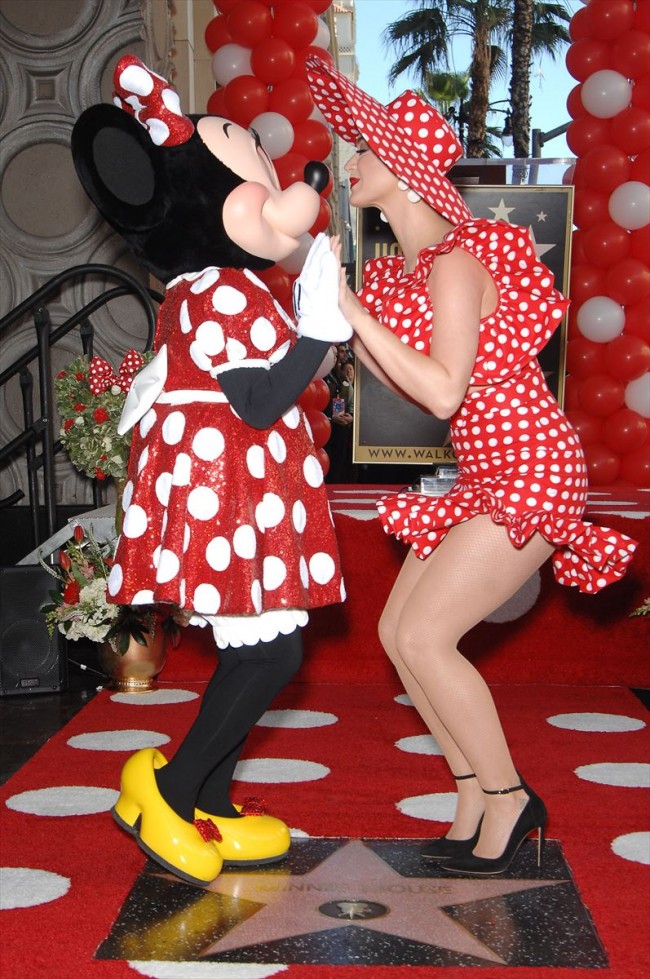 ケイティ・ペリー、Katy Perry （Star on the Hollywood Walk of Fame for Minnie Mouse， 2018）