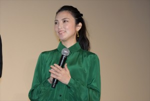 田中麗奈、『祈りの幕が下りる時』初日舞台挨拶に登壇