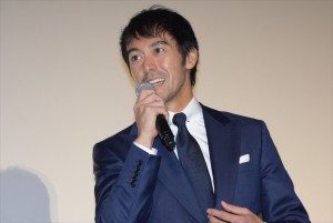 阿部寛、『祈りの幕が下りる時』初日舞台挨拶に登壇