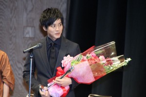 松坂桃李、「第39回ヨコハマ映画祭」にて