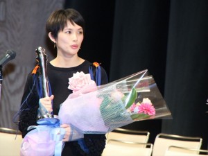 臼田あさ美、「第39回ヨコハマ映画祭」にて