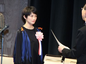 臼田あさ美、「第39回ヨコハマ映画祭」にて