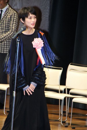 臼田あさ美、「第39回ヨコハマ映画祭」にて