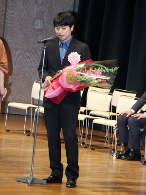 石井裕也、「第39回ヨコハマ映画祭」にて