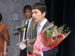 鎌苅洋一、「第39回ヨコハマ映画祭」にて